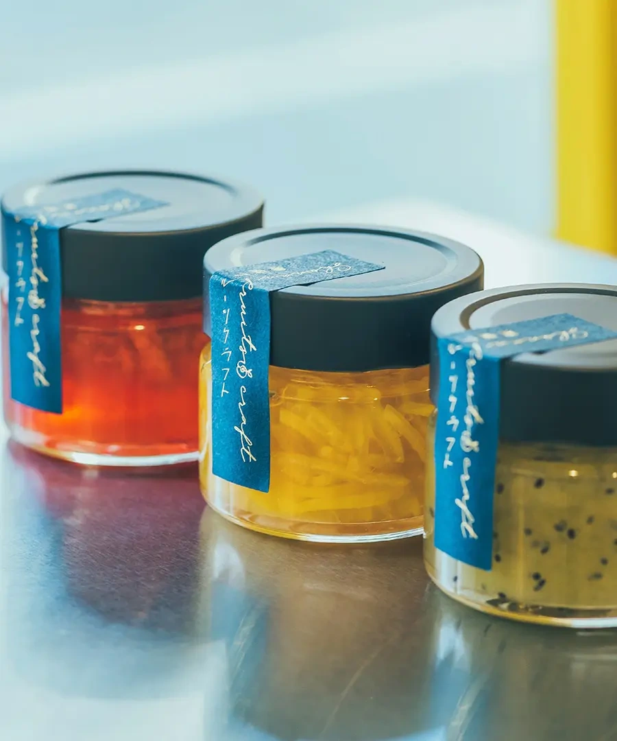 果実そのままのジャム